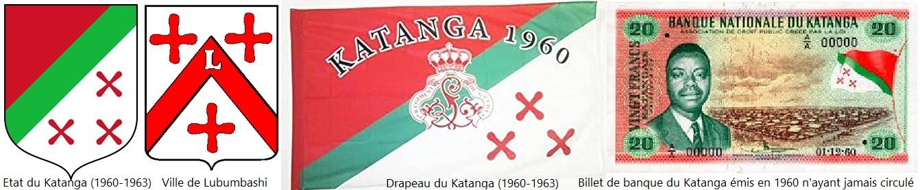 Katanga armoiries et drapeau